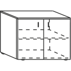 Тумба двухдверная 